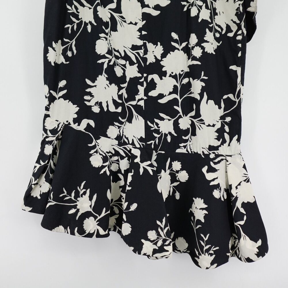 Johanna Ortiz x H&M Floral Skirt 14 Black Flounced Frill Flamenco Lola Rumba - Picture 10 of 15